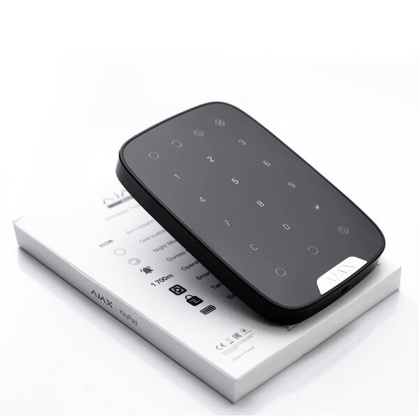 AJAX KeyPad Black - Wireless Touch Keyboard - MEGATEH.eu Online shopping EU