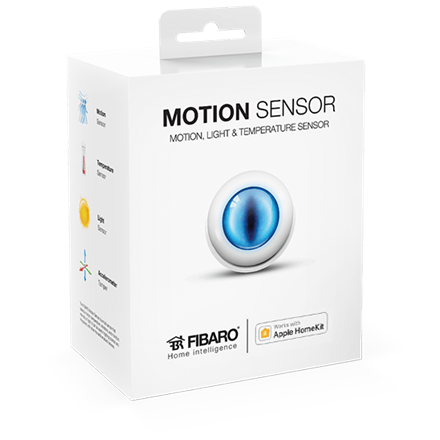 FIBARO Motion light and temperature Sensor Apple HomeKit умный дом
