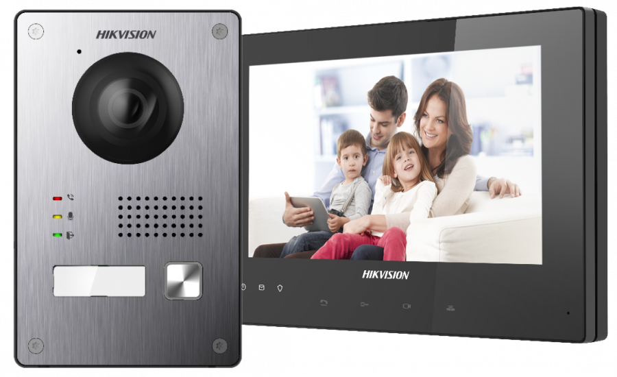 hikvision video intercom kit