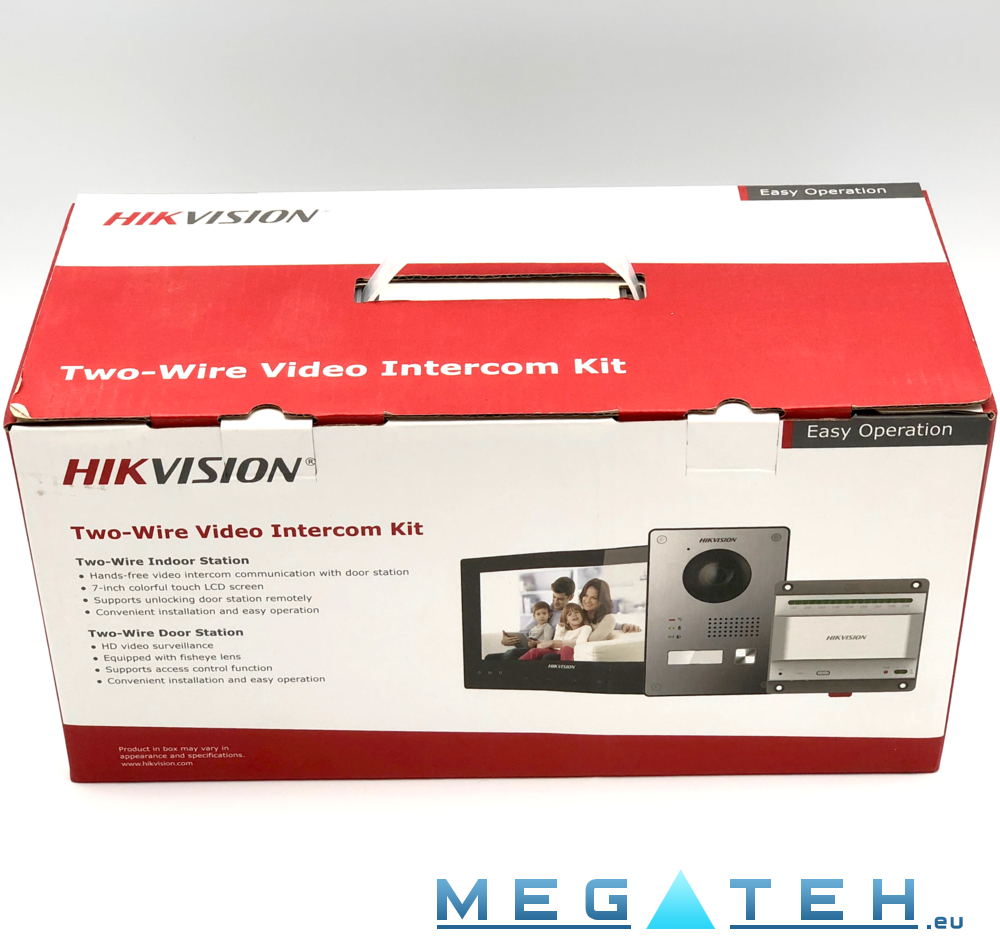 hikvision video intercom kit