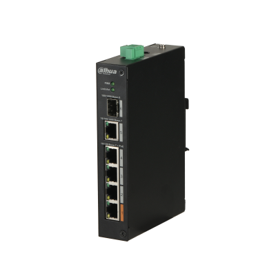Dahua PFS3106-4ET-60-V2 4-Port PoE Switch (Unmanaged) 