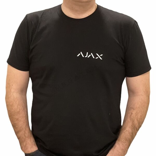 AJAX T Shirt PRO made from 100 cotton double logo Size XL