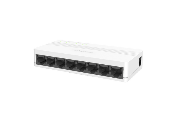 Hikvision DS-3E0108D-E 8 Port Fast Ethernet Unmanaged Desktop Switch ...