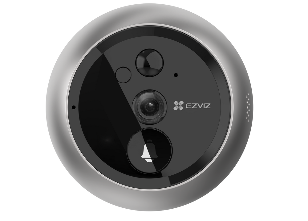 EZVIZ DP2 Wire-Free Peephole Doorbell / Door Viewer - Smart & Secure Centre