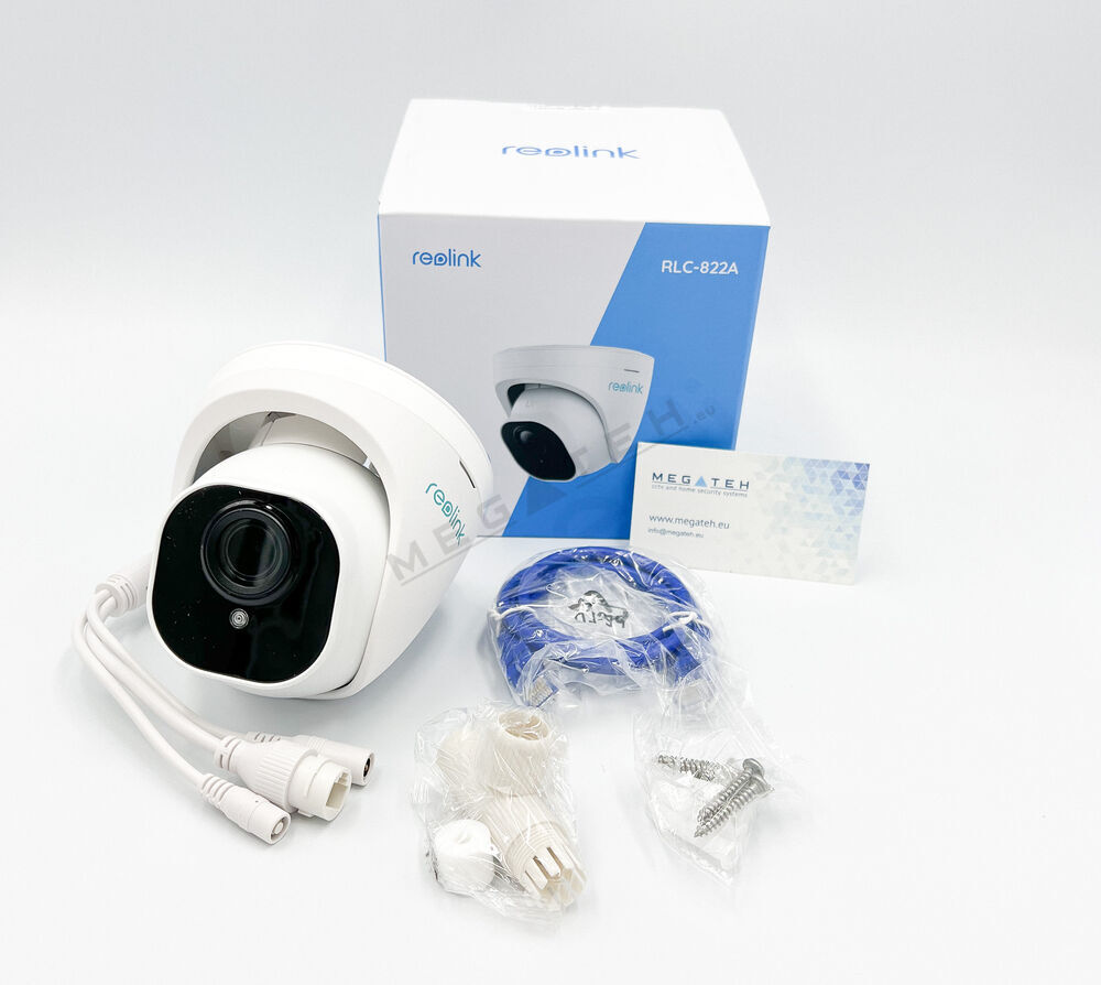 Reolink RLC-520A PoE IP Camera 5MP 4mm (80°) with Person/Vehicle Detection  -  Online shopping EU