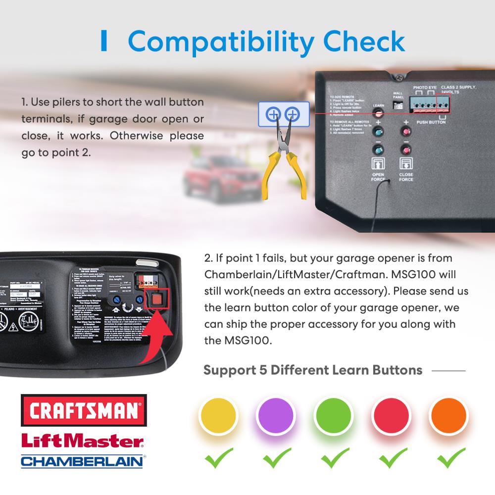 Meross Smart Garage Door Opener with Chamberlain Remote Apple HomeKit Home  Assistant Apple Carplay - Home Assistant Community
