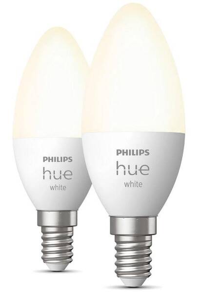 Buy Philips Hue White Ambiance Smart Bulb E14 - Dual online Worldwide 